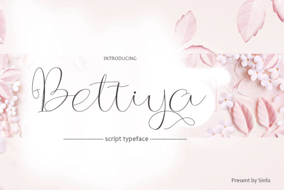 Bettiya: A Delicate Script Font for Elegant Campaigns