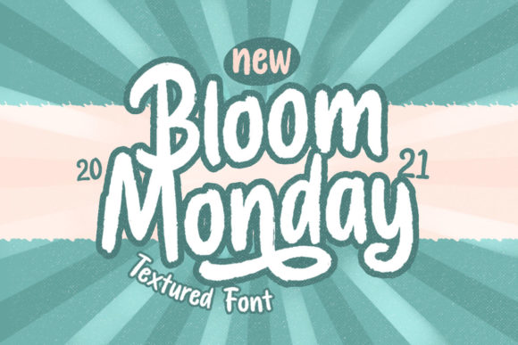 Bloom Monday: A Delicate Script Font for Makers