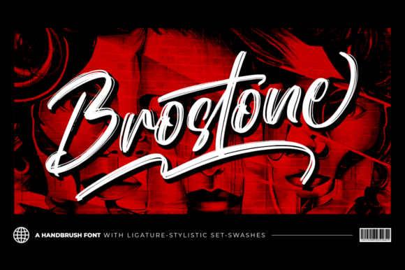 Brostone Font: A Playful Script for Web Design