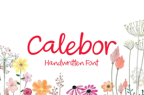 Calebor: A Script Font for Brand Identity