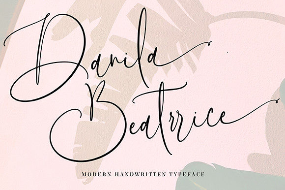 Danila Beatrrice Font: Elevate Your Brand