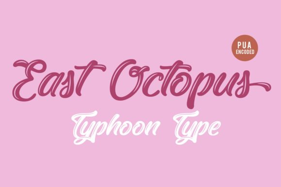 East Octopus: A Script Font for Branding