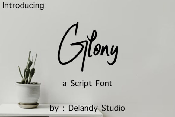 Game Clone: A Flowing Script Font for Editorial Design