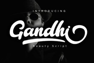 Gandhi: A Script Font for Bold Branding
