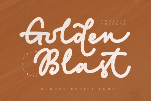Golden Blast: A Designer’s Review of This Bold Script