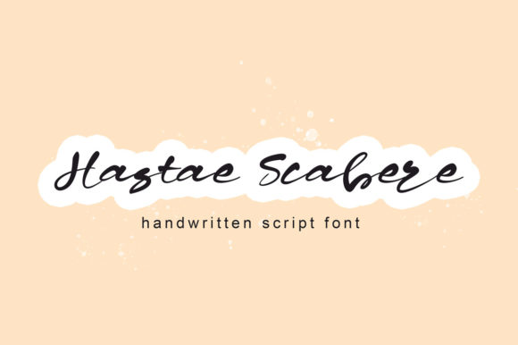 Hastae Scabere: Elegant Script Font for Web Design