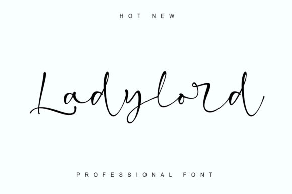 Ladylord Typeface Review: Elegant Script for Branding