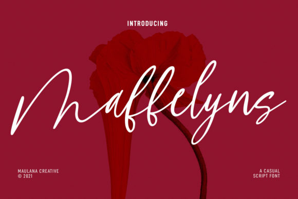 Maffelyns: The Script Font for Scroll-Stopping Content