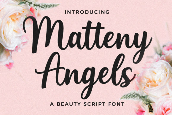 Matteny Angels: A Premium Script Font for Web Design