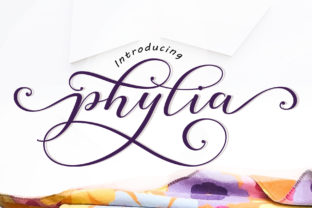 Phylia: A Handwritten Script Font for Editorial Design
