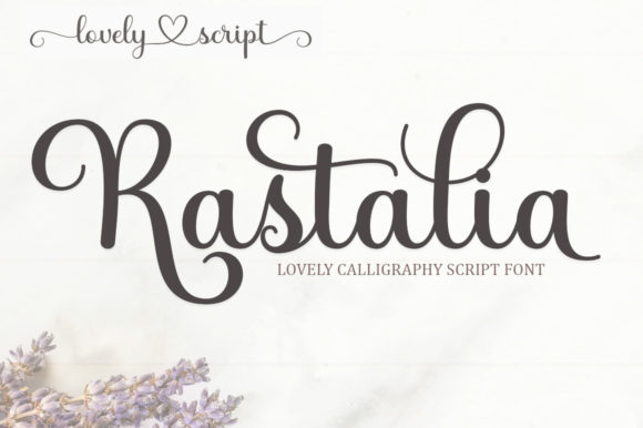Rastalia: The Script Font for Handmade Brands