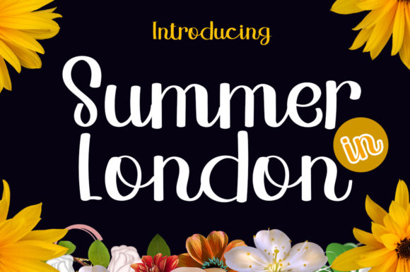 Summer in London: A Script Font for Polished Branding
