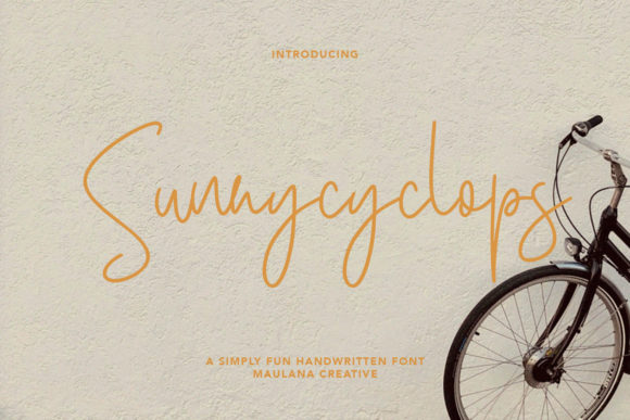 Sunnycyclops: A Script Font for Polished Branding