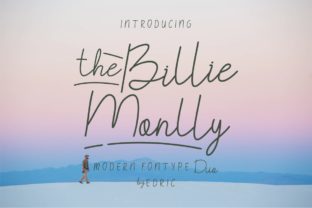 The Billie Monlly Font for Modern Web Design