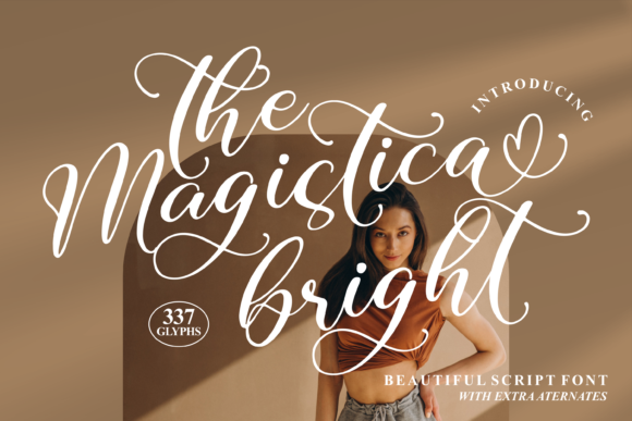 The Magistica Bright: A Script Font for Modern Web Design