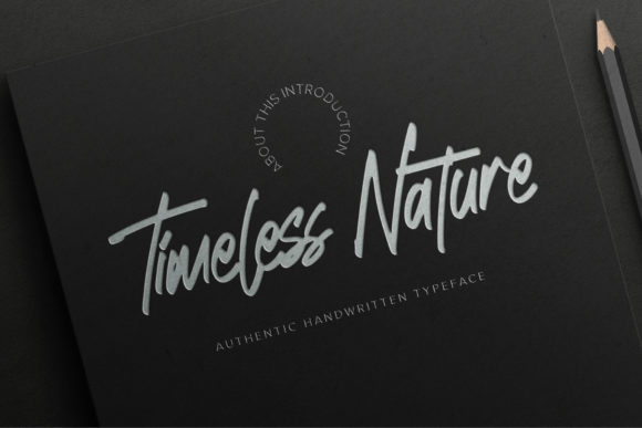 Timeless Nature Font for Small Business Branding