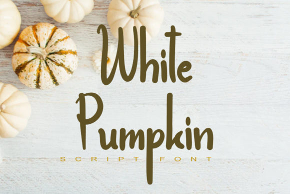 White Pumpkin: A Playful Script Font for Brands